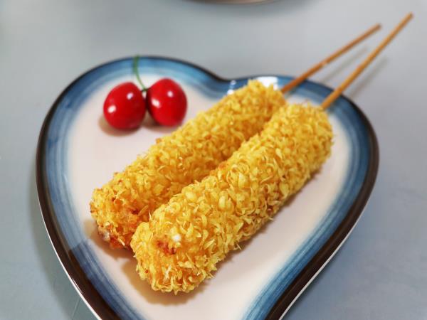 芝士拉丝热狗棒2