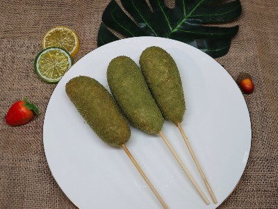 抹茶风味韩式热狗粉