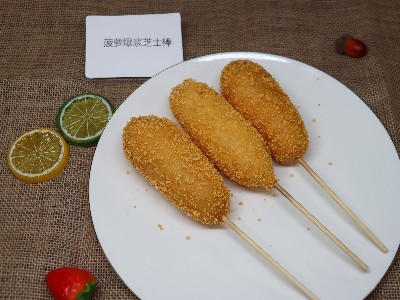 菠萝风味韩式热狗粉